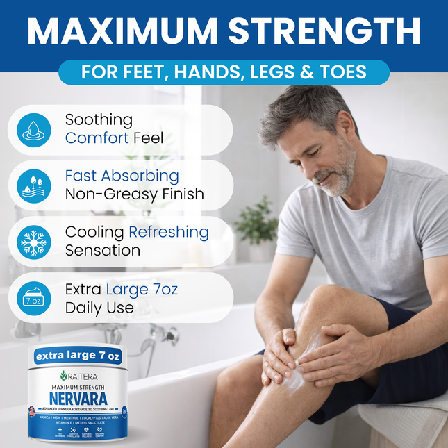 Raitera Nervara Maximum Strength Neuropathy Cream