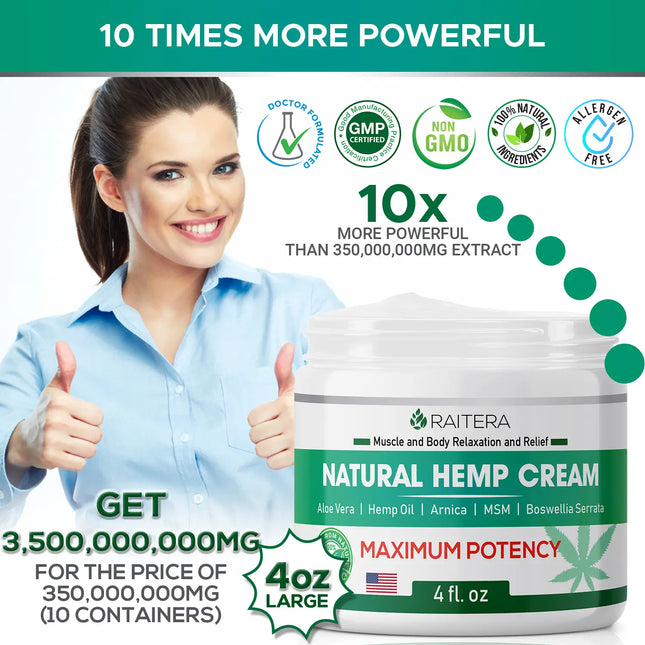 Hemp Cream for Relief