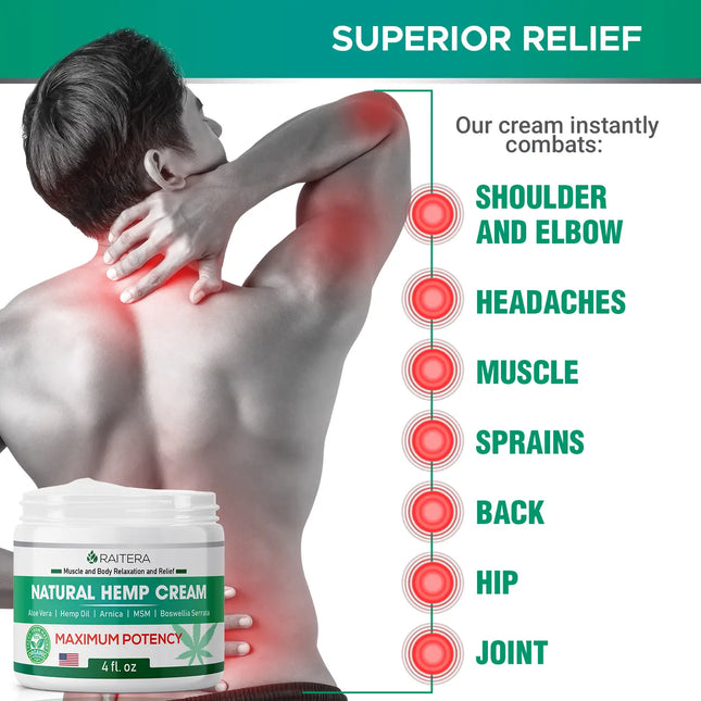 Hemp Cream for Relief